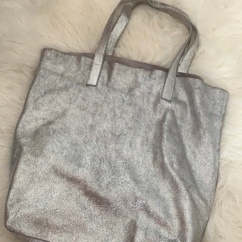 Silver/Sparkle Tote bag